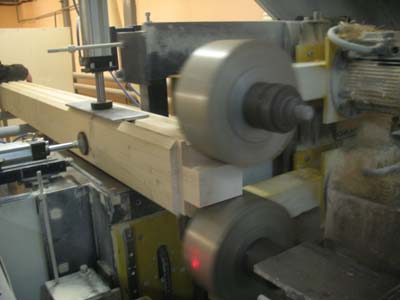 Production of laminated veneer lumber