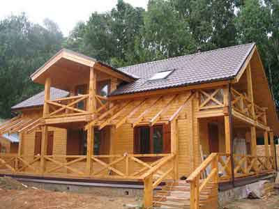 Home construction from laminated veneer lumber